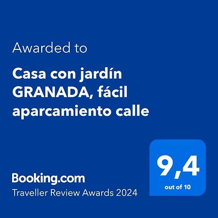 Casa En Granada Con Hermoso Jardin, Parking Calle Zewnętrze zdjęcie