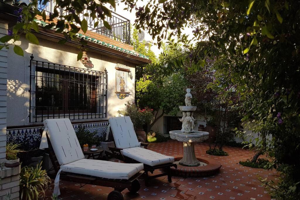 Casa En Granada Con Hermoso Jardin, Parking Calle Zewnętrze zdjęcie